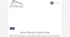 Desktop Screenshot of glimchercapitalgroup.com