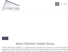 Tablet Screenshot of glimchercapitalgroup.com